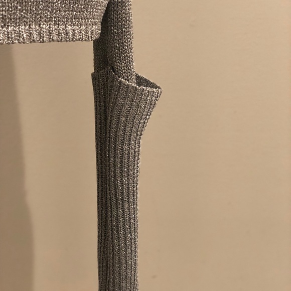 Cheap Monday Silver Extra Long Sleeve Sweater - Picture 4 of 7